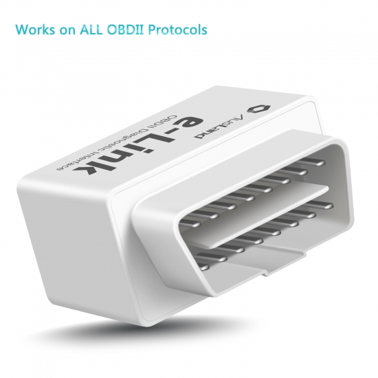 E-Link OBDII Diagnostic Scanner Car Code Reader For PC And Android System
